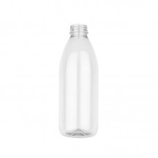 1000 ML CLASSIC ROUND CLEAR PET BOTTLE